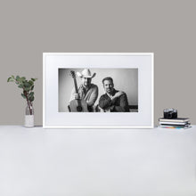 Load image into Gallery viewer, Matte Paper Framed Wil & Langdon Poster With Mat