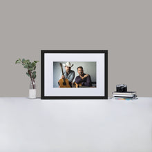 Load image into Gallery viewer, Matte Paper Framed Wil & Langdon Poster With Mat Full Color