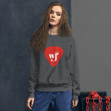 Load image into Gallery viewer, Women's WF  Red Guitar Pic Sweatshirt