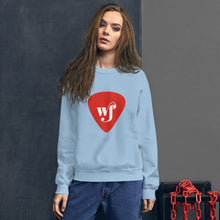 Load image into Gallery viewer, Women's WF  Red Guitar Pic Sweatshirt