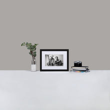 Load image into Gallery viewer, Matte Paper Framed Wil & Langdon Poster With Mat