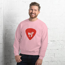 Load image into Gallery viewer, Men's Red Guitar Pic Sweatshirt