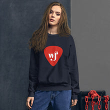 Load image into Gallery viewer, Women's WF  Red Guitar Pic Sweatshirt