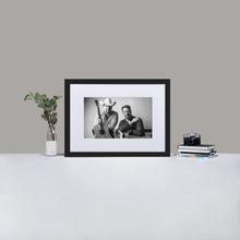 Load image into Gallery viewer, Matte Paper Framed Wil & Langdon Poster With Mat