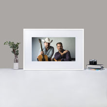 Load image into Gallery viewer, Matte Paper Framed Wil & Langdon Poster With Mat Full Color