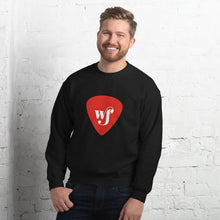 Load image into Gallery viewer, Men's Red Guitar Pic Sweatshirt