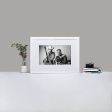 Load image into Gallery viewer, Matte Paper Framed Wil &amp; Langdon Poster With Mat