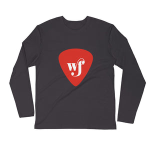 Wilson Fairchild Guitar Pick Long Sleeve Fitted Crew