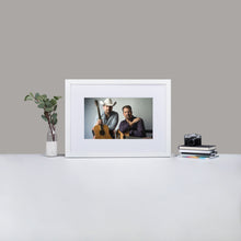 Load image into Gallery viewer, Matte Paper Framed Wil &amp; Langdon Poster With Mat Full Color