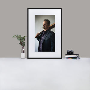 Matte Paper Framed Langdon Poster With Mat