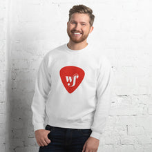 Load image into Gallery viewer, Men&#39;s Red Guitar Pic Sweatshirt