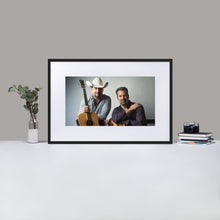 Load image into Gallery viewer, Matte Paper Framed Wil &amp; Langdon Poster With Mat Full Color