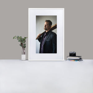 Matte Paper Framed Langdon Poster With Mat