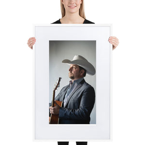 Matte Paper Framed Wil Poster With Mat