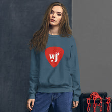 Load image into Gallery viewer, Women&#39;s WF  Red Guitar Pic Sweatshirt