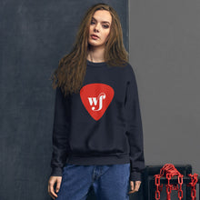 Load image into Gallery viewer, Women&#39;s WF  Red Guitar Pic Sweatshirt