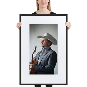 Matte Paper Framed Wil Poster With Mat