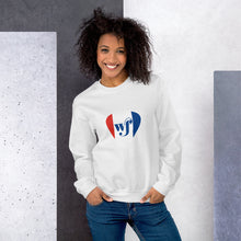 Load image into Gallery viewer, Women&#39;s WF Red, White &amp; Blue Sweatshirt